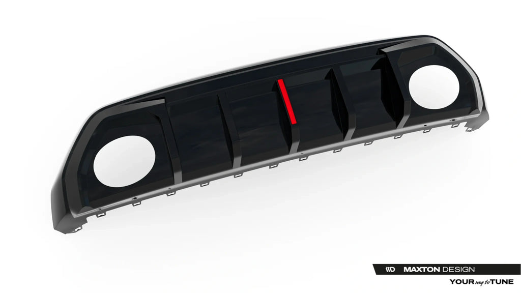 Diffusore Posteriore Audi RS3 8Y Sportback 8Y Facelift (Versione con catadiottro originale)