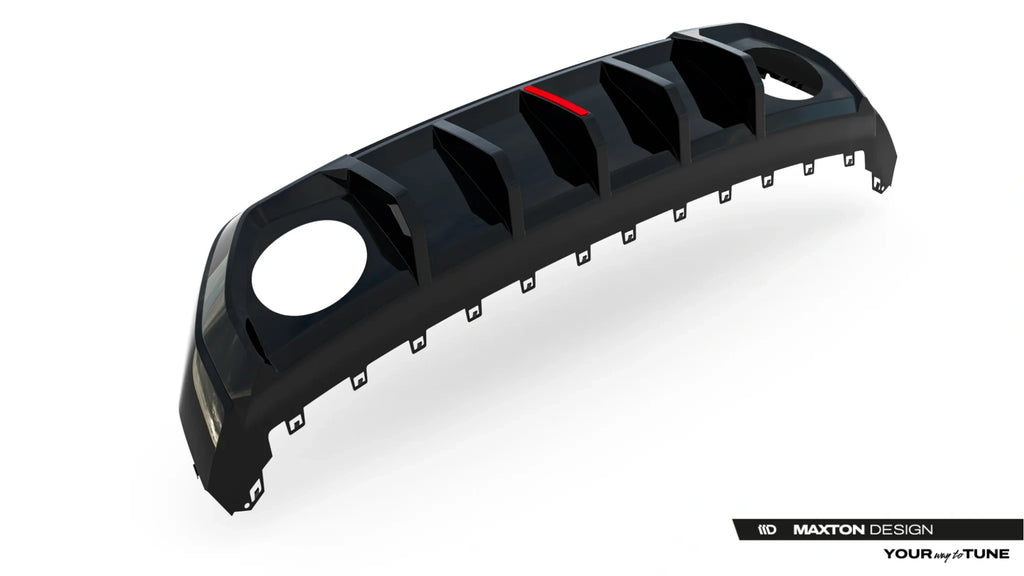 Diffusore Posteriore Audi RS3 8Y Sportback 8Y Facelift (Versione con catadiottro originale)