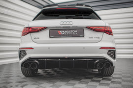Diffusore posteriore con imitazione terminali di scarico Maxton Audi A3 S-Line Sportback 8Y