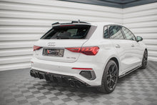 Carica l'immagine nel visualizzatore di Gallery, Diffusore posteriore con imitazione terminali di scarico Maxton Audi A3 S-Line Sportback 8Y