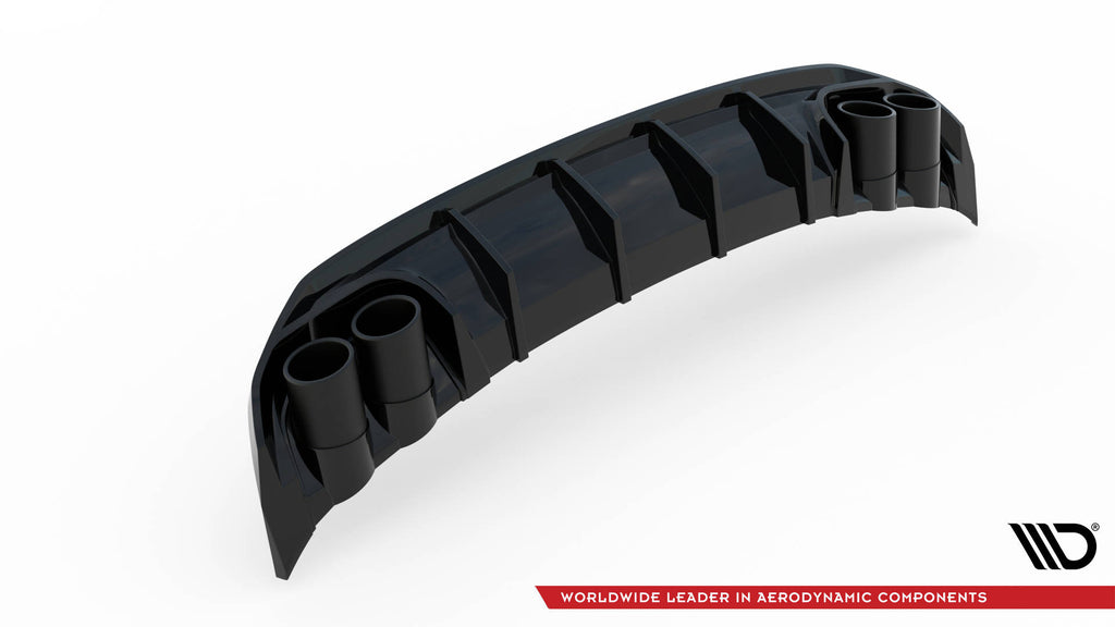 Diffusore posteriore con imitazione terminali di scarico Maxton Audi A3 S-Line Sportback 8Y