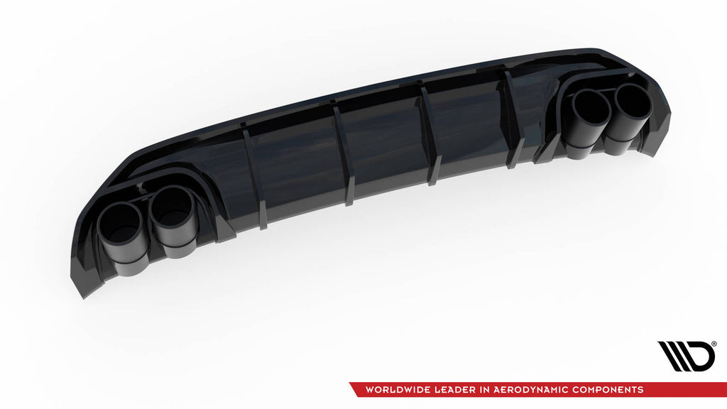 Diffusore posteriore con imitazione terminali di scarico Maxton Audi A3 S-Line Sportback 8Y