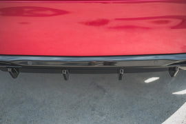 Diffusore posteriore con imitazione terminali di scarico neri Maxton Peugeot 308 GT Mk2 Facelift