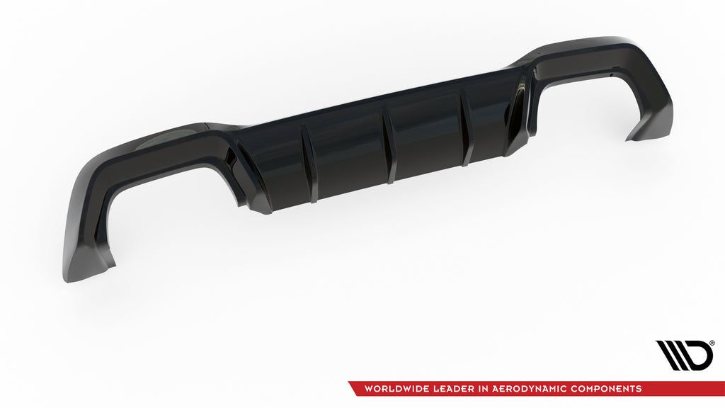 Diffusore Posteriore V.1 compatibile con Volkswagen Golf R Hatchback Mk8 Facelift (2024-)