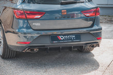 Load image into Gallery viewer, Dettaglio lame diffusore posteriore Seat Leon Cupra ST