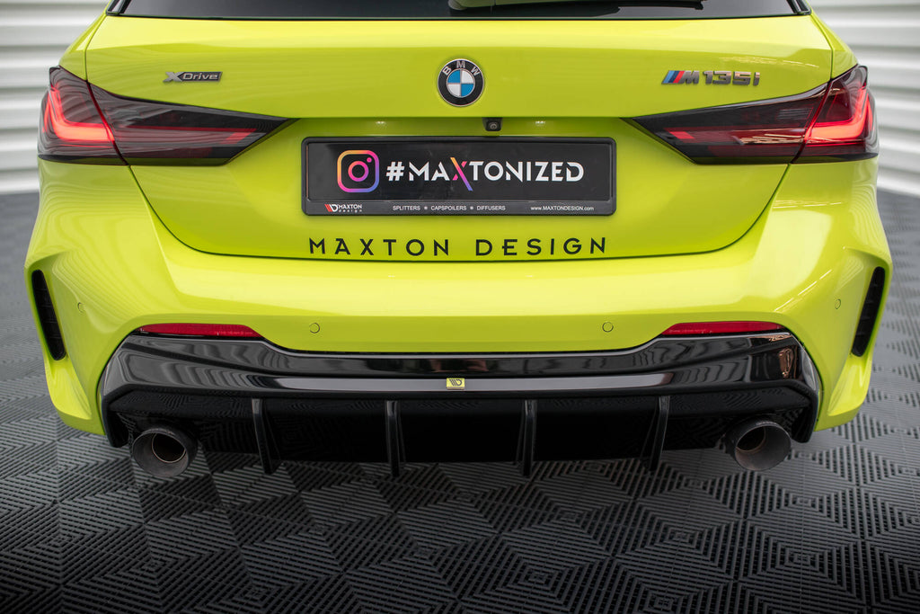 Diffusore Posteriore V.3 per Scarico Singolo per Lato BMW Serie 1 M-Pack / M135i / 128ti F40