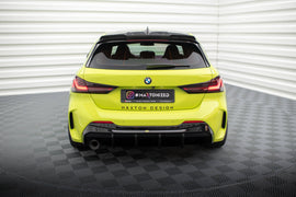 Diffusore posteriore V.3 Maxton Design compatibile con BMW Serie 1 F40 scarico singolo