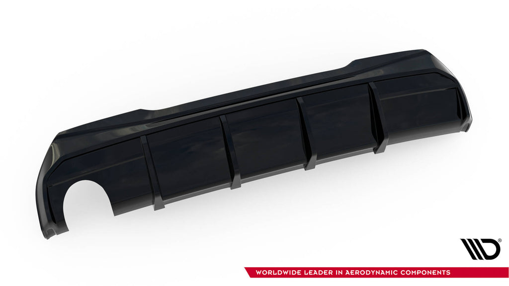 Vista laterale diffusore V.3 BMW Serie 1 M-Pack F40
