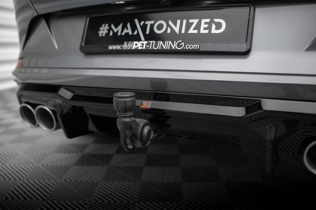 Diffusore Posteriore V.3 con Finti Terminali Neri Cupra Formentor Mk1 Maxton Design
