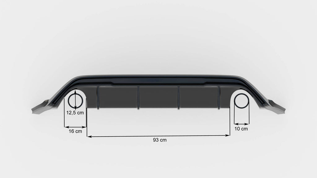 Diffusore Posteriore V.3 Ford Focus Hatchback ST Mk4