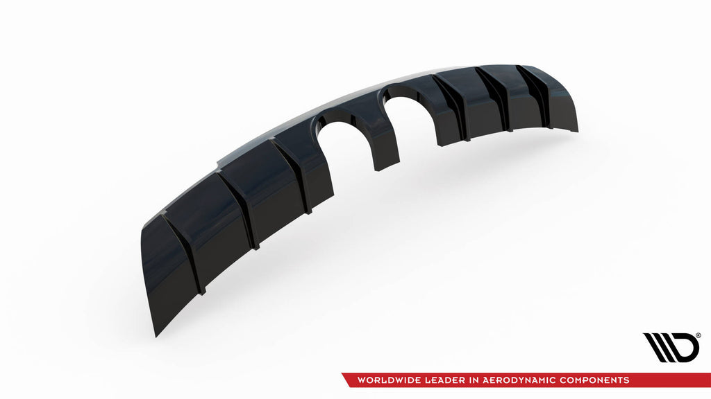 Diffusore Posteriore V.3 Volkswagen Scirocco R Mk3 scarico R32 Maxton Design