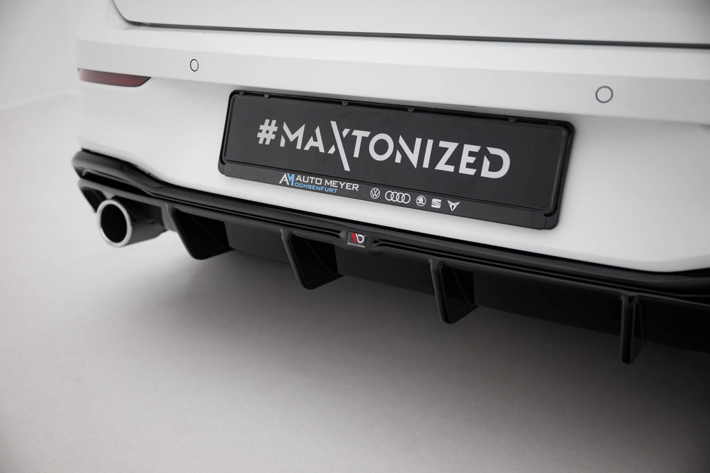 Diffusore Posteriore V.4 Volkswagen Golf GTI Mk8 Maxton Design