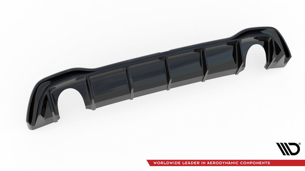 Diffusore Posteriore GTI Look VW Golf Mk8 dettaglio
