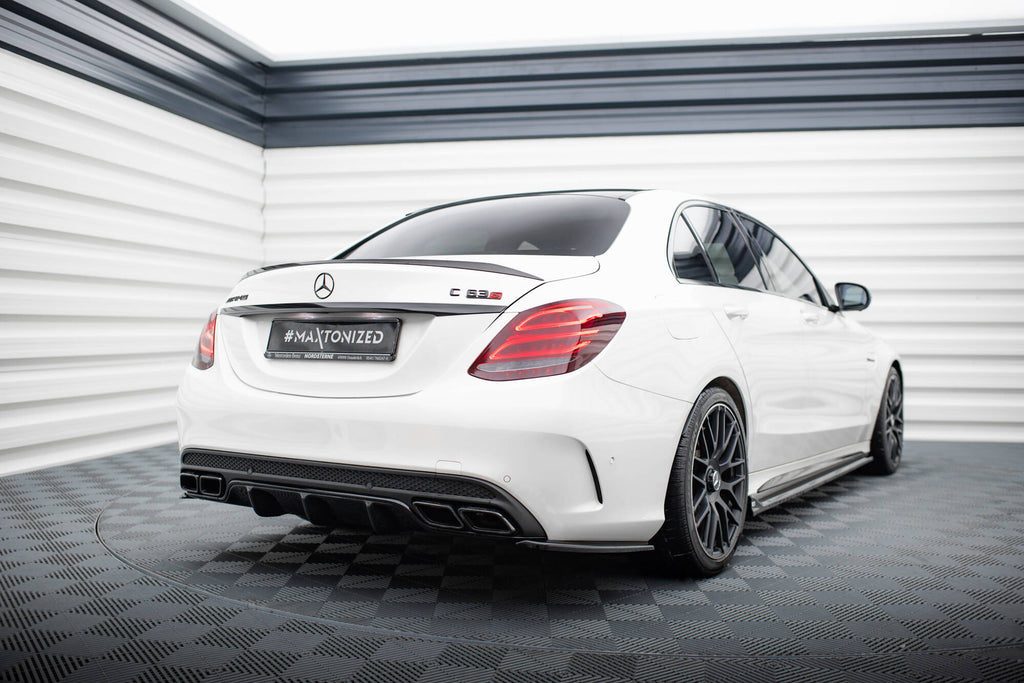Diffusore Posteriore compatibile con Mercedes-Benz Classe C 63 AMG S205 63AMG / 63 AMG W205 63AMG W205 / S205 (2015-2018)