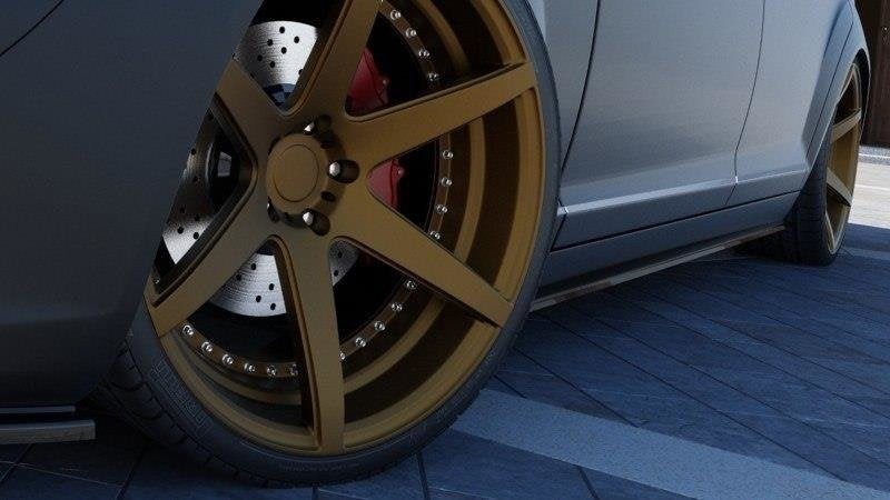 Diffusori Sotto Minigonne Mercedes Classe S W221 Maxton Design vettura