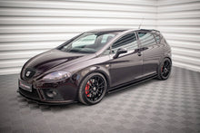 Carica l'immagine nel visualizzatore di Gallery, Diffusori Sotto Minigonne Seat Leon Mk2 Cupra FR Maxton Design