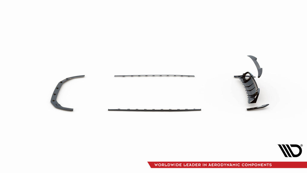 Set di Splitter in Fibra di Carbonio Prepreg Audi RS3 8Y Berlina