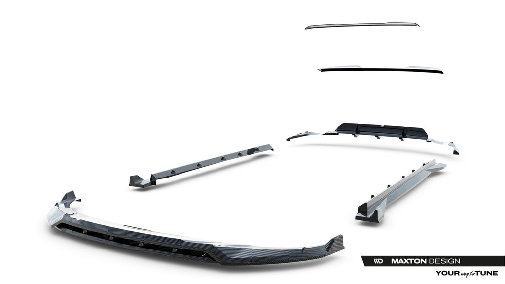 Set di Splitter in Fibra di Carbonio Prepreg Audi RSQ8 Mk1 Facelift