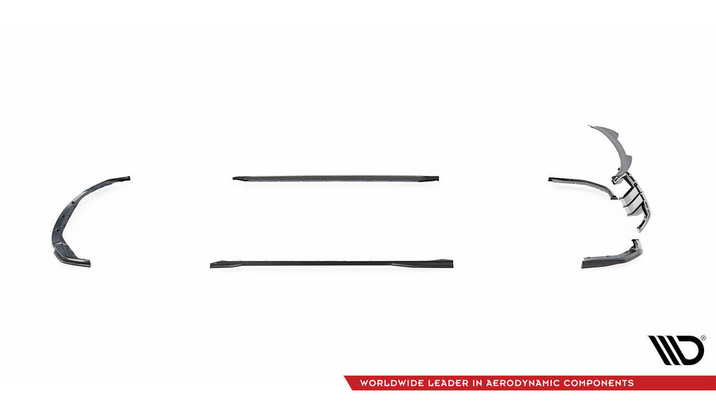 Set di Splitter in Fibra di Carbonio Prepreg BMW M3 G80 Berlina