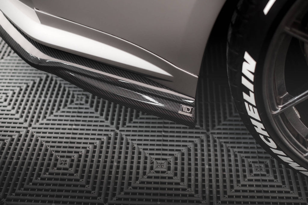 Set di Splitter in Fibra di Carbonio Prepreg BMW M4 Coupe G82