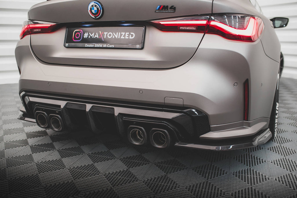 Set di Splitter in Fibra di Carbonio Prepreg BMW M4 Coupe G82