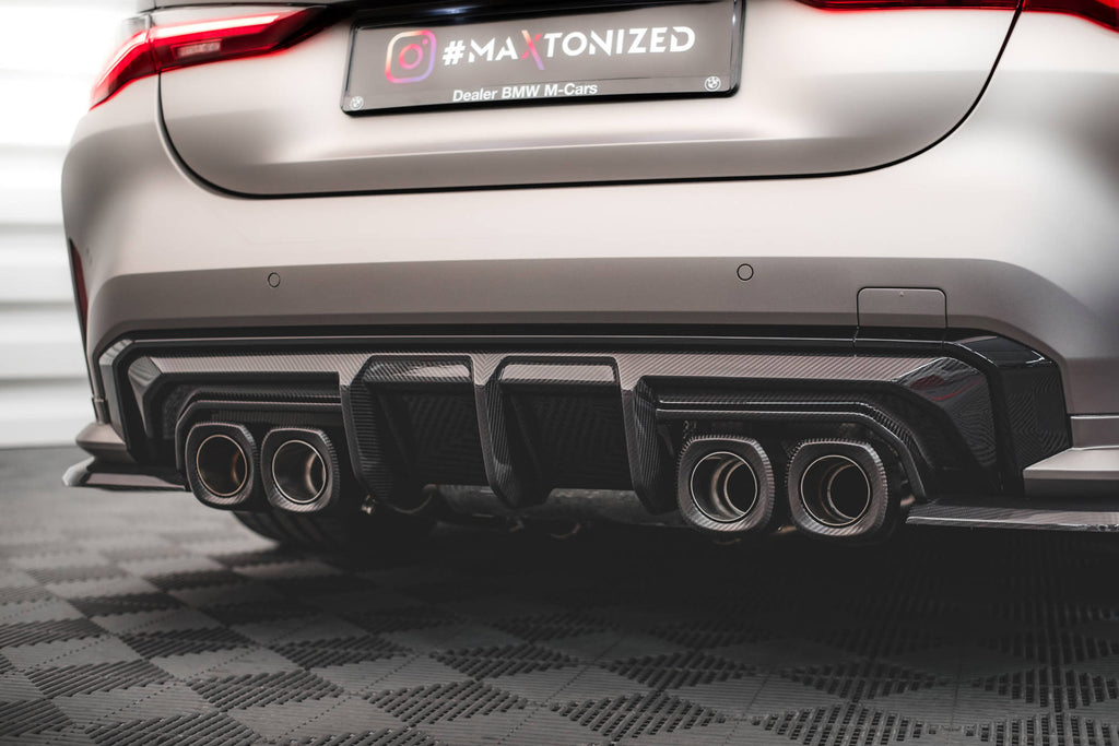 Set di Splitter in Fibra di Carbonio Prepreg BMW M4 Coupe G82