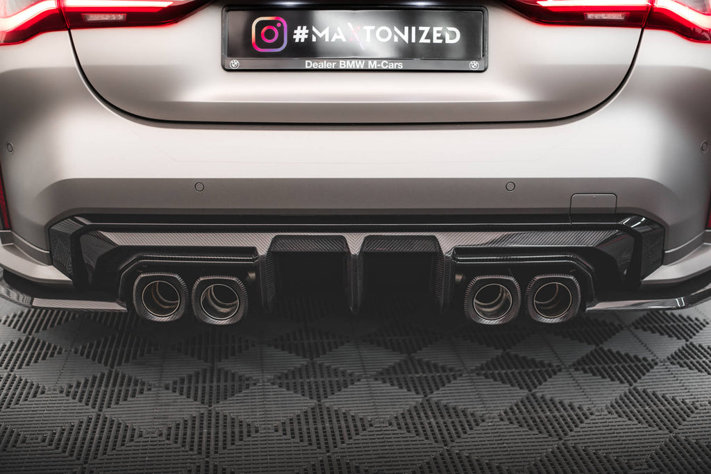 Set di Splitter in Fibra di Carbonio Prepreg BMW M4 Coupe G82