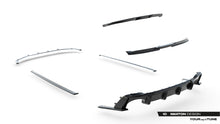 Set di Splitter compatibili con Audi RS6 C8 in Fibra di Carbonio (2019-2023)