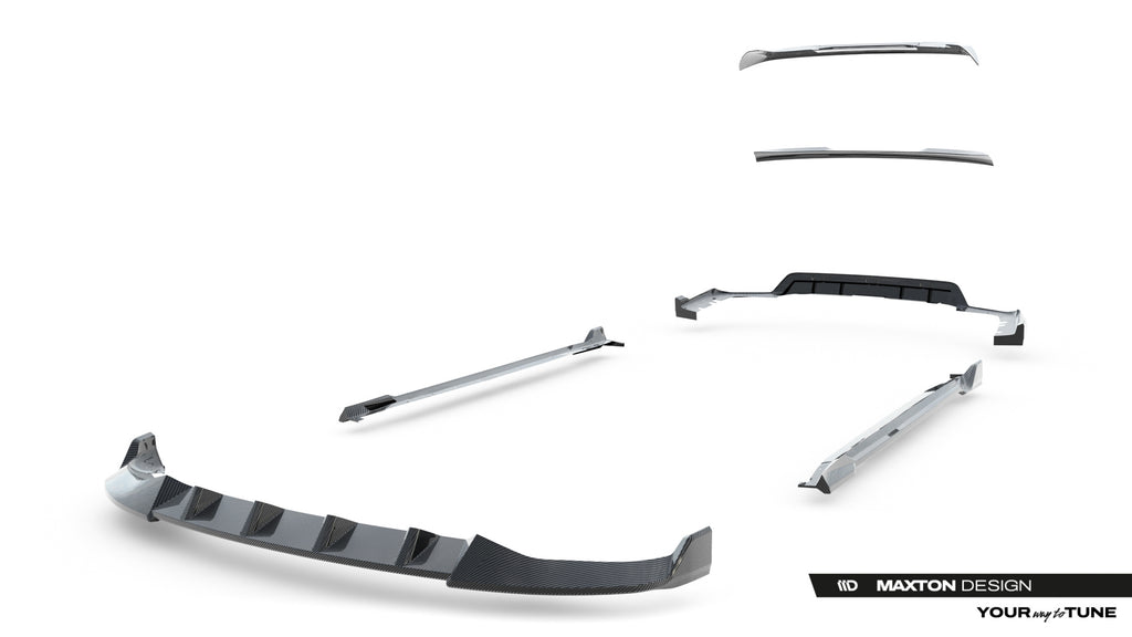 Kit Completo Splitter in Carbonio compatibile con BMW X5 M-Pack G05 (2018-2023)
