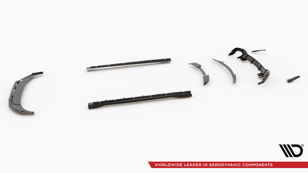 Set di Splitter in Fibra di Carbonio Prepreg Audi RSQ8 Mk1 Maxton Design