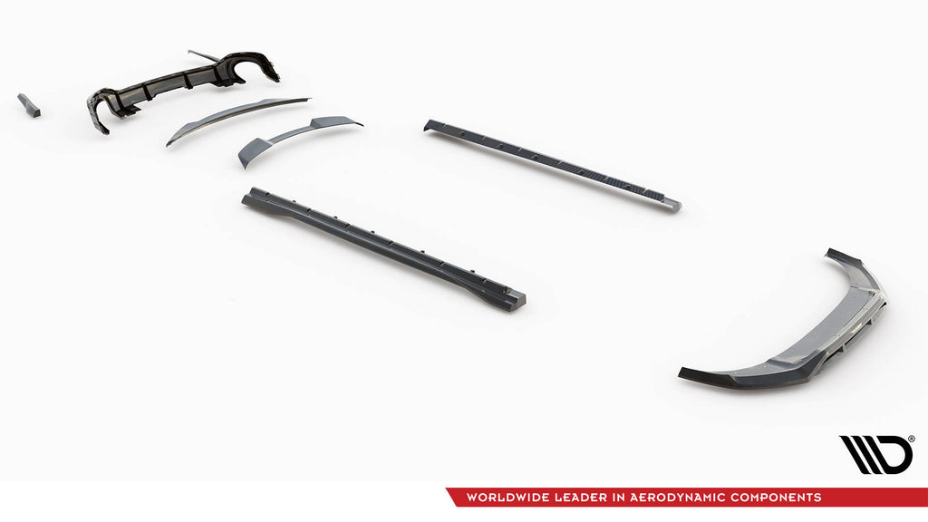 Set di Splitter in Fibra di Carbonio Prepreg Audi RSQ8 Mk1 Maxton Design