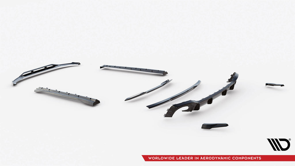 Set di Splitter in Fibra di Carbonio Prepreg Audi RSQ8 Mk1 Maxton Design