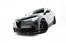 Carica l'immagine nel visualizzatore di Gallery, Set di splitter per Alfa Romeo Stelvio Mk1 Nero Lucido