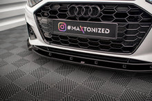 Load image into Gallery viewer, https://maxtondesign.com/hpeciai/c598fd61b4838a1e08580e112e2e4133/eng_pl_Set-of-Splitters-Audi-A4-S-Line-B9-Facelift-21879_1.jpg