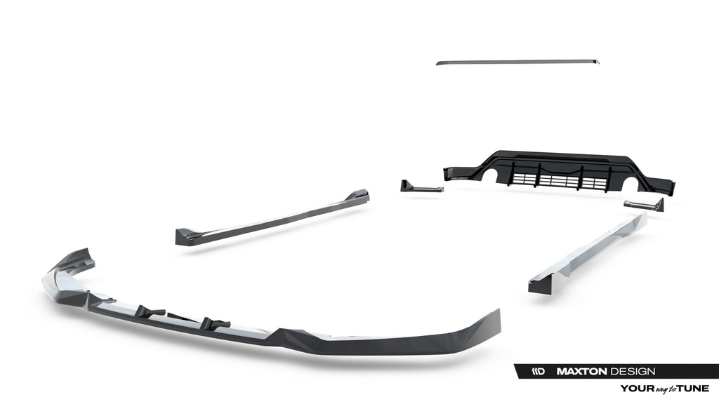 Set di Splitter Toyota GR Yaris Mk4 Facelift