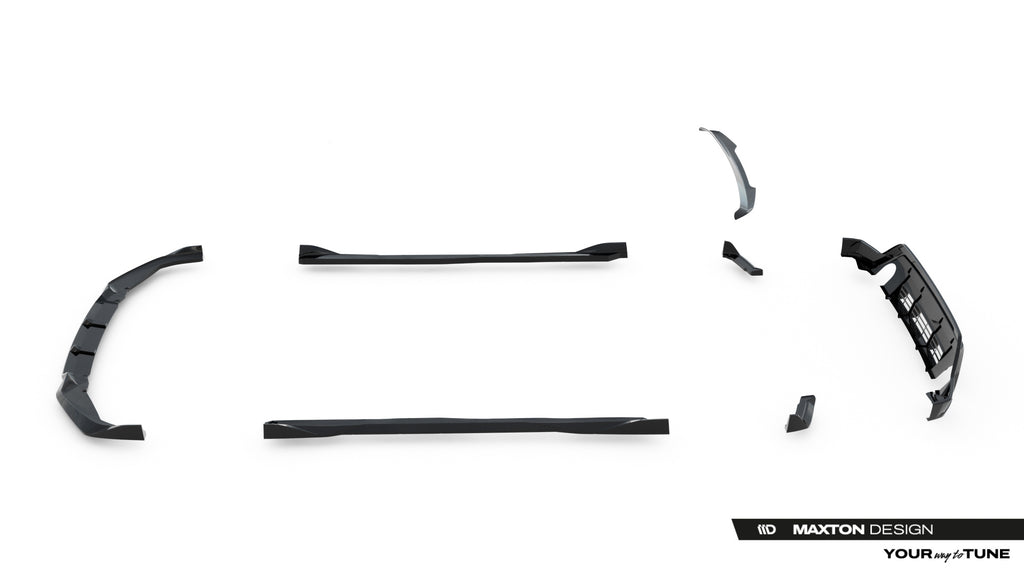Set di Splitter Toyota GR Yaris Mk4 Facelift