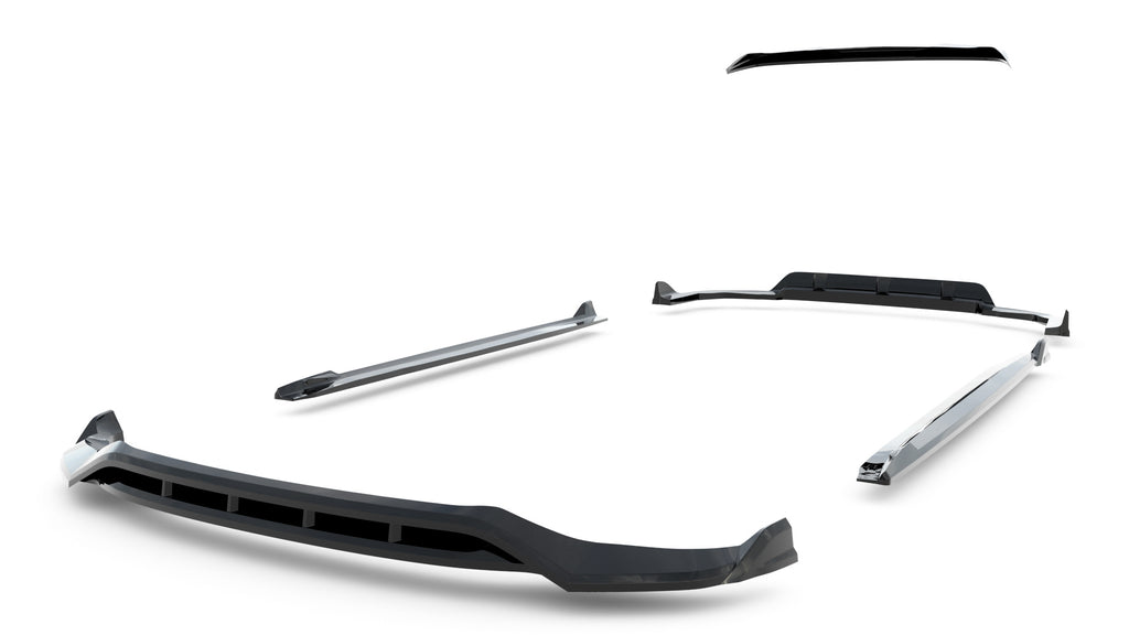 Set di Splitter V.1 compatibili con BMW X5 M-Pack G05 Facelift (2023-)
