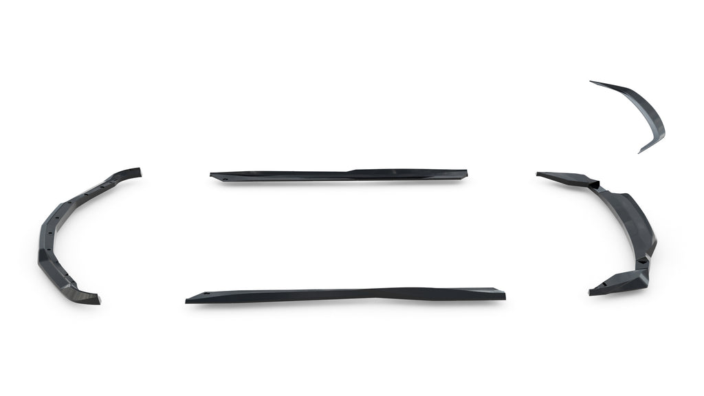 Kit Completo Splitter V.1 compatibile con Chevrolet Camaro SS Mk6 Facelift (2018-2023)
