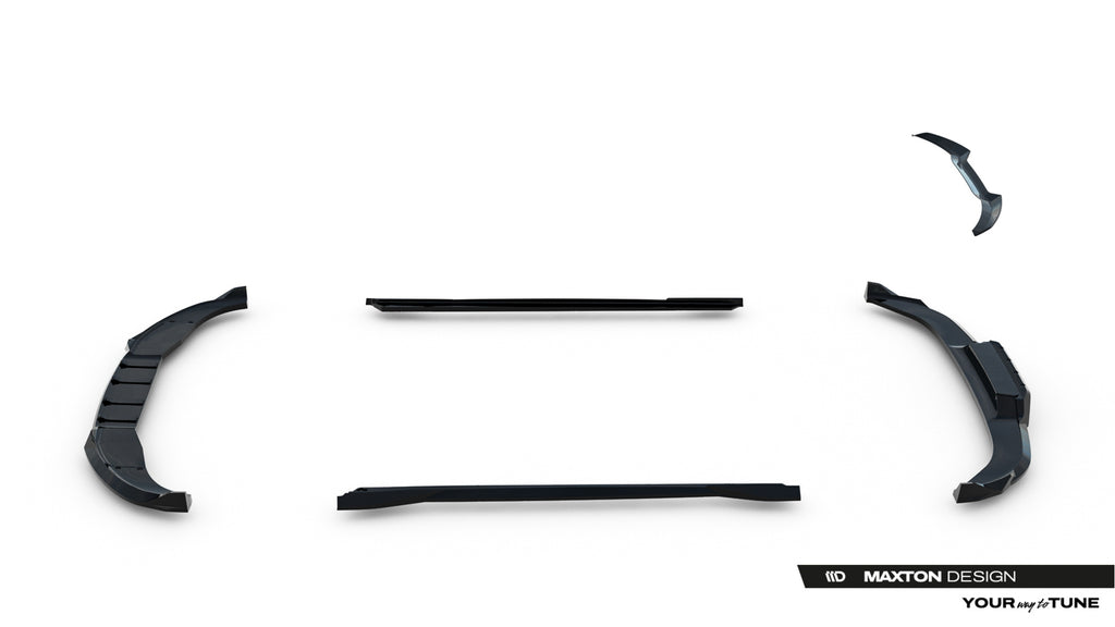 Kit Completo Splitter V.1 (versione senza gancio traino) compatibile con Cupra Terramar Mk1 (2024-)