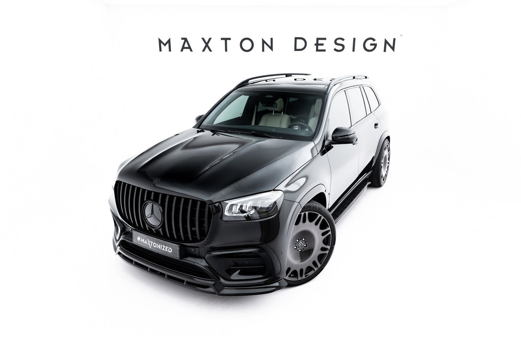 Kit Completo Splitter V.1 compatibile con Mercedes-Benz GLS AMG-Line X167 Facelift (2023-2026)