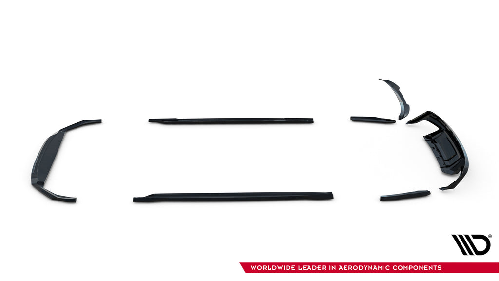 Kit Completo Splitter V.1 compatibile con Skoda Octavia RS Combi Mk4 (2020-2024)