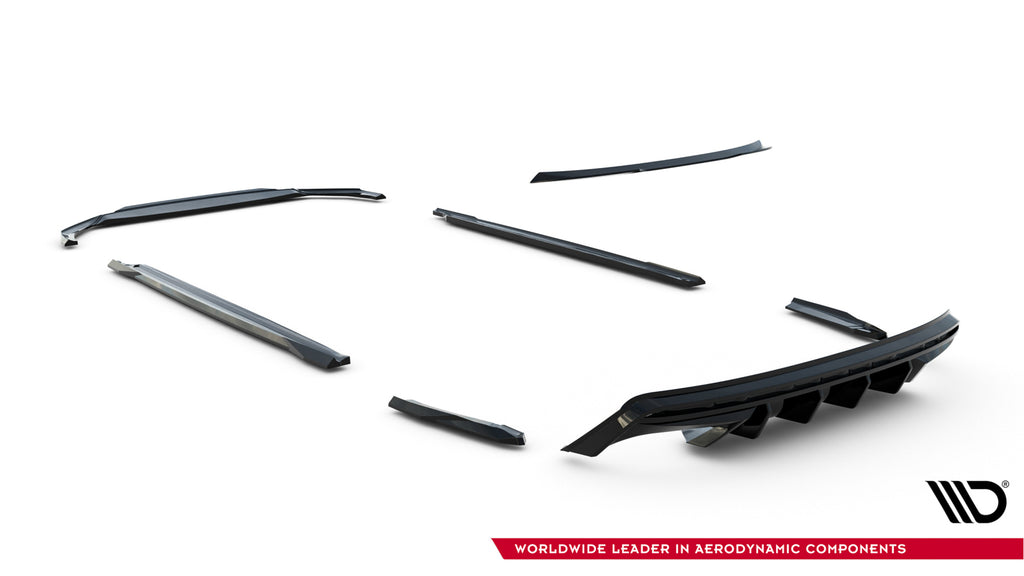 Kit Completo Splitter V.1 compatibile con Skoda Octavia RS Combi Mk4 (2020-2024)
