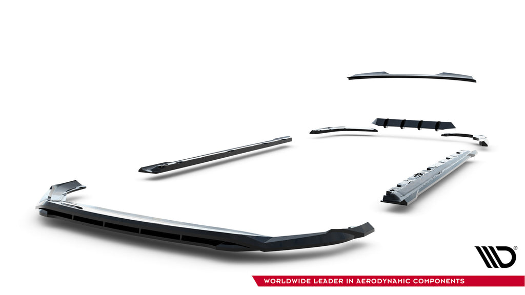 Kit Completo Splitter V.1 compatibile con Skoda Superb Sedan Mk4 (2024-)