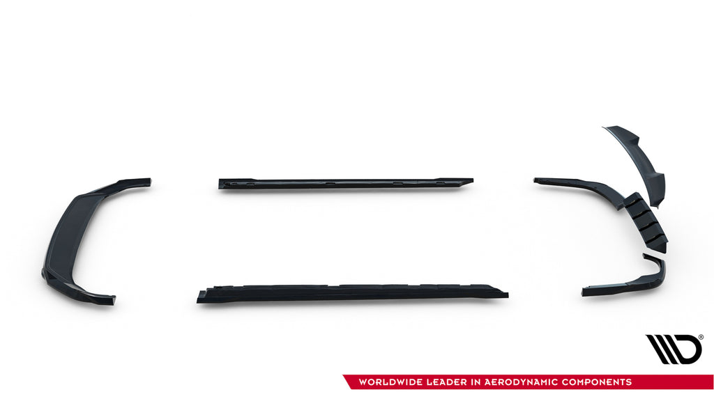 Kit Completo Splitter V.1 compatibile con Skoda Superb Sedan Mk4 (2024-)