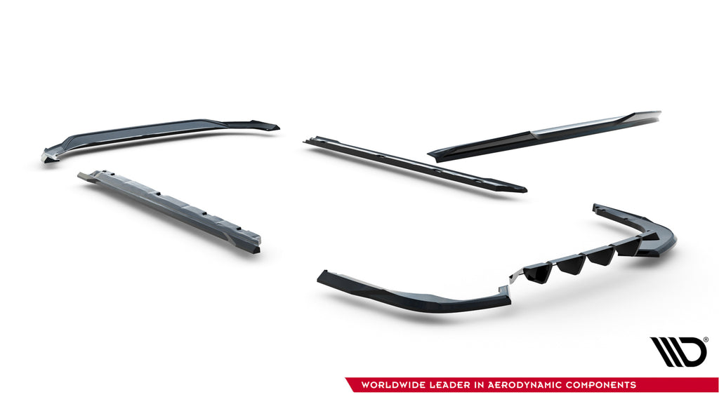 Kit Completo Splitter V.1 compatibile con Skoda Superb Sedan Mk4 (2024-)