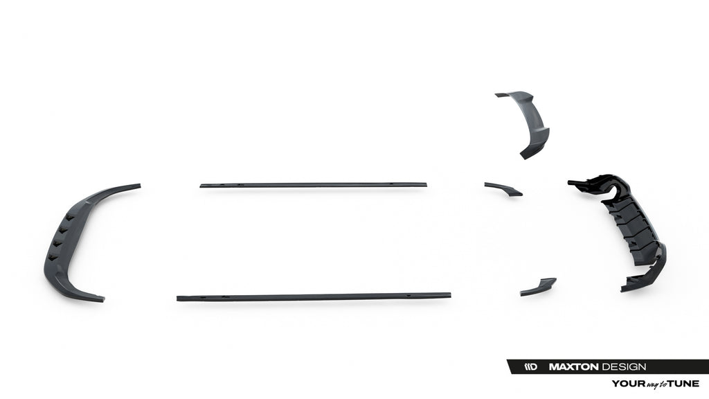 Kit Completo Splitter V.1 Volkswagen Golf GTI Mk8 Facelift (2024-)