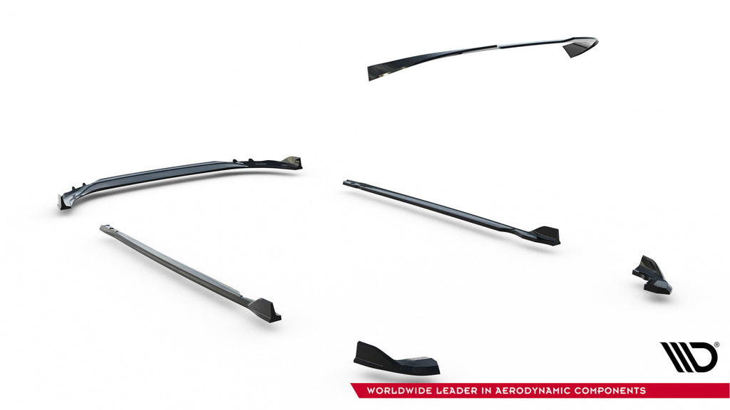 Kit Completo Splitter V.1 Volkswagen Golf R Hatchback Mk8 Facelift (2024-)
