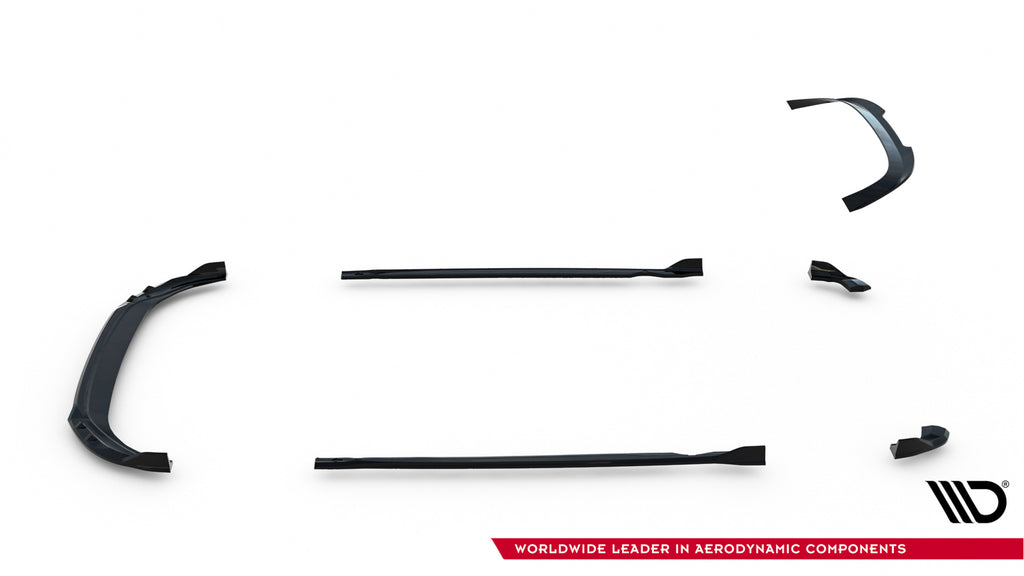 Kit Completo Splitter V.1 Volkswagen Golf R Hatchback Mk8 Facelift (2024-)