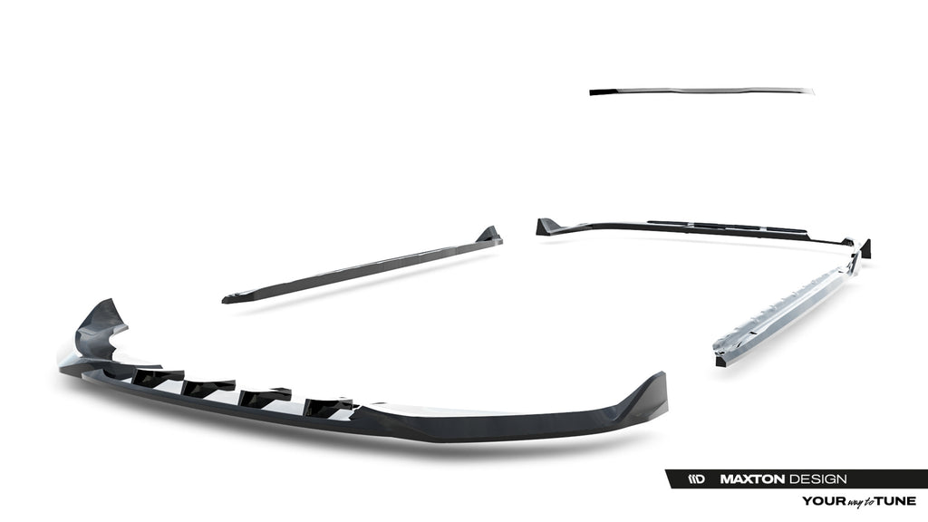 Kit Completo Splitter V.2 compatibile con Audi A6 S-Line Avant C9 (2023-)