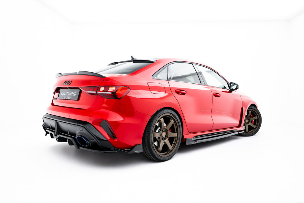 Kit Completo Splitter V.2 compatibile con Audi RS3 Sedan 8Y Facelift (2024-)